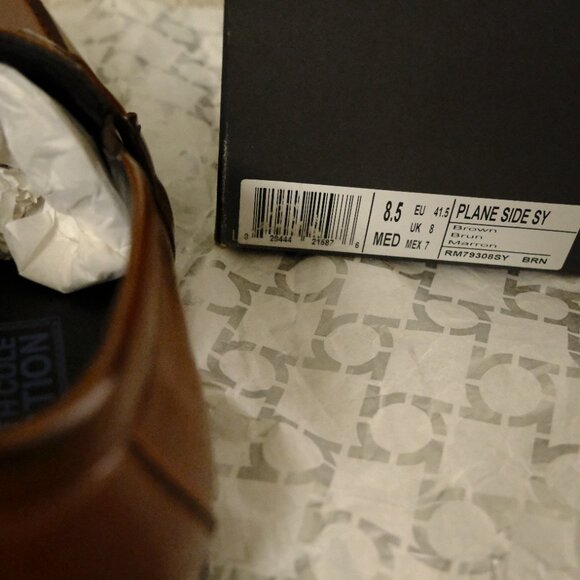 Kenneth Cole Reaction Mens Loafers US 8.5 Med Brown NIB main image 6